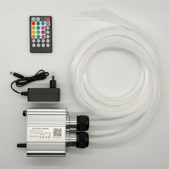 Kit ciel étoilé 1000 fibres Scintillant RGBW Bluetooth -  -  Expert en Éclairage Fibre Optique et LED